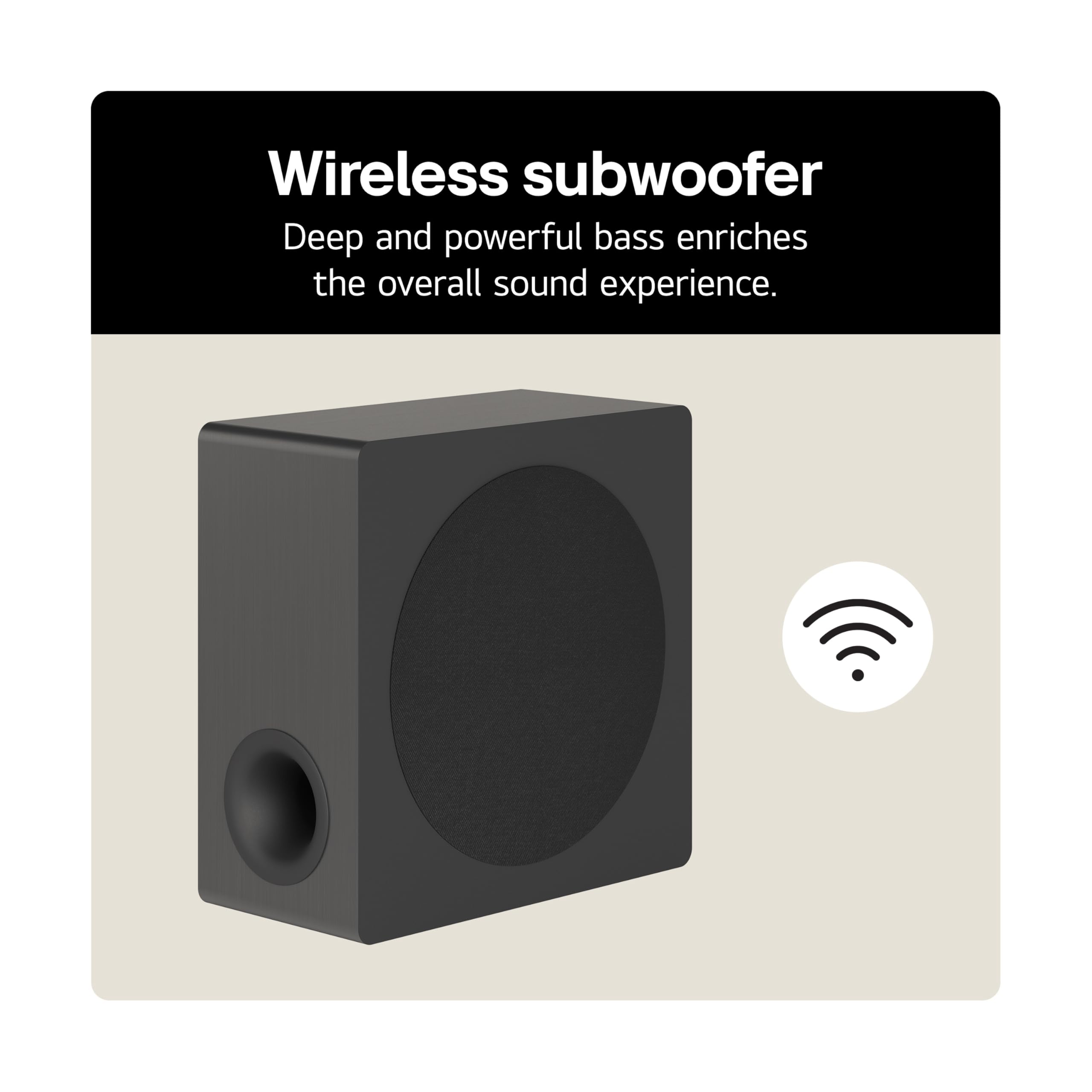 LG USC9S Bluetooth Soundbar for TV with Dolby Atmos & Wireless Subwoofer 3.1 channel