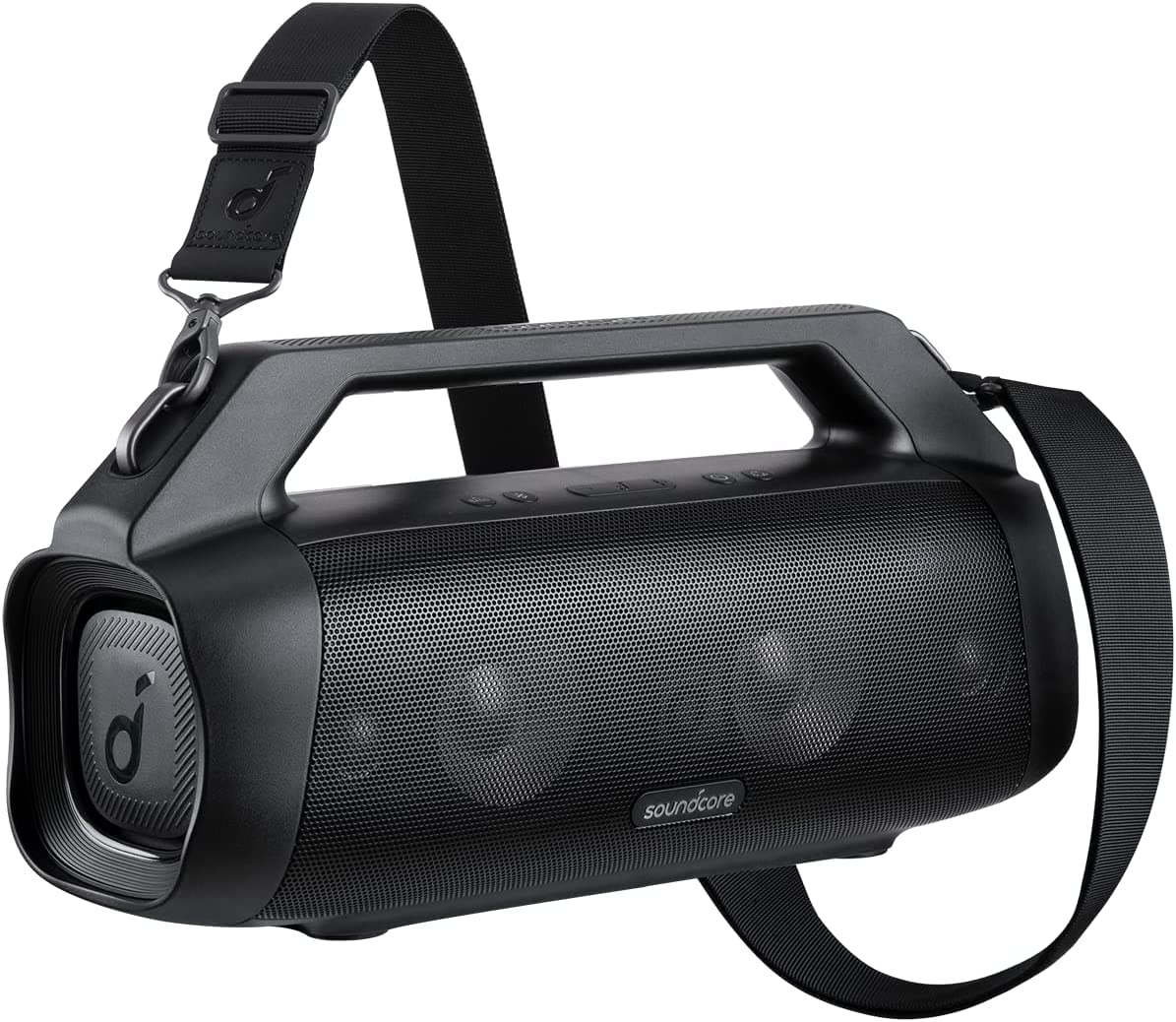 soundcore Anker Motion Boom Plus Bluetooth Speaker, Portable Speaker with 80W Booming Sound, IP67 Waterproof and Dustproof, Type-C, Custom EQ, Bluetooth 5.3, Outdoor Speaker For Camping