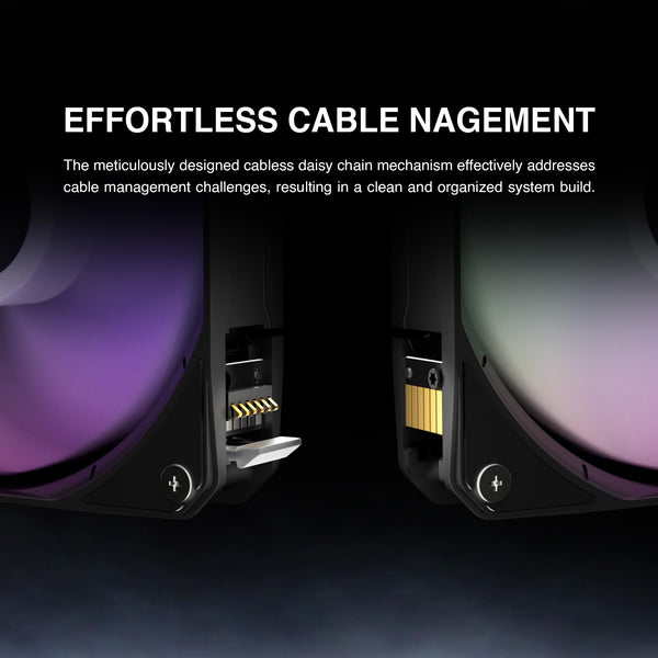 GAMDIAS AURA GL240 LCD 240mm AIO Liquid CPU Cooler, Customizable 4'' IPS LCD Display, Cableless Daisy Chained Fan, Software Ready, Support Low-Noise PWM & ARGB Sync, Intel LGA 1851/1700；AMD AM5, Black