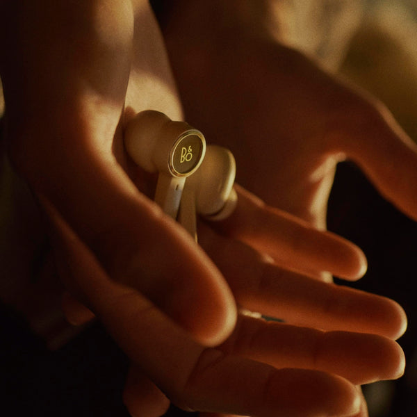 Bang & Olufsen Beoplay EX - High-end Wireless Bluetooth Noise Cancelling Earphones, Playtime Up to 28 Hours, Waterproof Wireless Earbuds for Work, Sport and Play with Charging Case - Black Anthracite