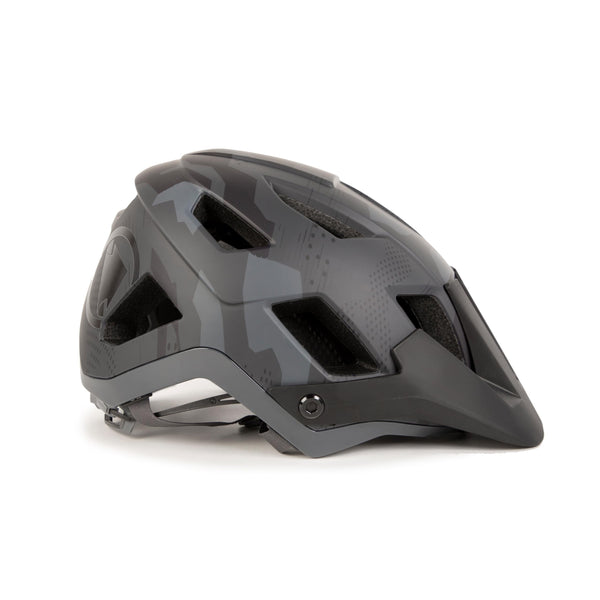 Endura Men's Hummvee Plus MIPS? Helmet | Cycling Protection | Adjustable Fit, Grey Camo, M-L
