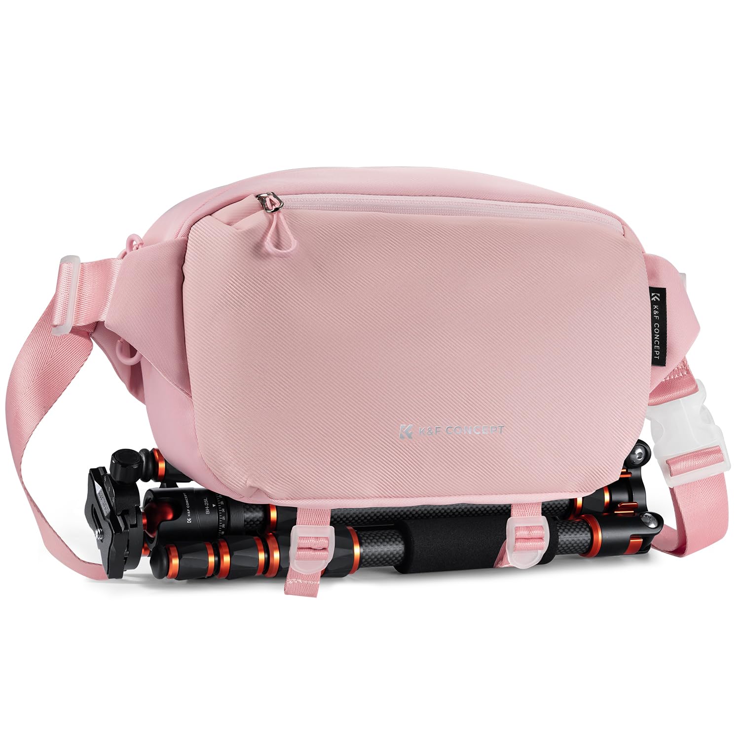 K&F Concept Camera Sling Bag, Camera Bag for DSLR and Lenses, Single Shoulder Camera Case Crossbody Bag with Tripod Holder for SLR Canon Sony Nikon Drone