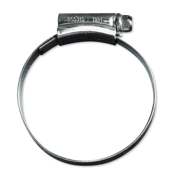 Eclipse Professional Tools ECW1-2A W1 Box of 10 35-50mm (1 ⅜" - 1 ¾") Mild Steel Worm Gear Hose Clamps