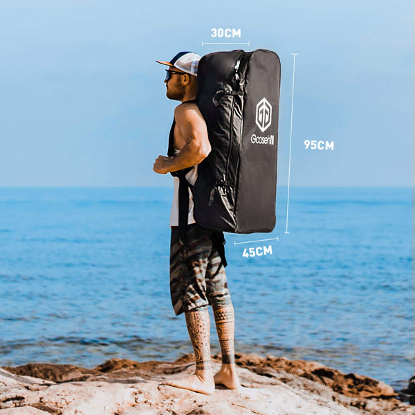 Goosehill Inflatable Stand Up Paddle Board, Premium SUP Package, 10' Long 32" Wide 6" Thick, Patterns Open for Customization