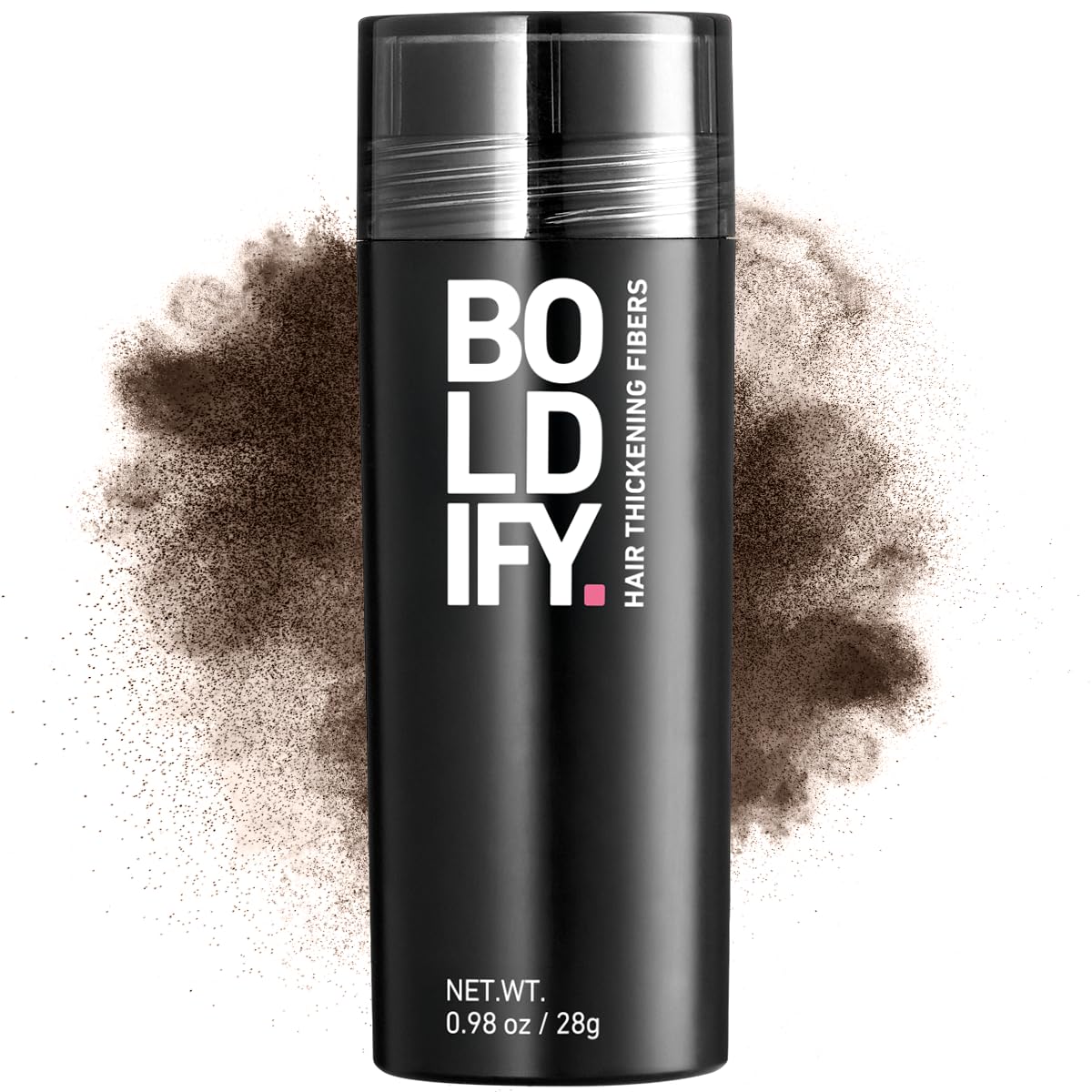 BOLDIFY Hair Fibres (56g) - Fill In Thinning and Fine Hair for an Instantly Fuller, Thicker Look - 14 Shades for Women and Men - Medium Brown
