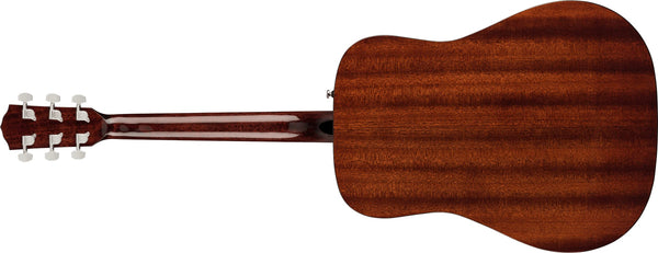 Fender CD-60 Dreadnought V3 DS Acoustic Guitar in Black with Walnut Fretboard, Great for Beginners, Comes with Free Virtual Lessons