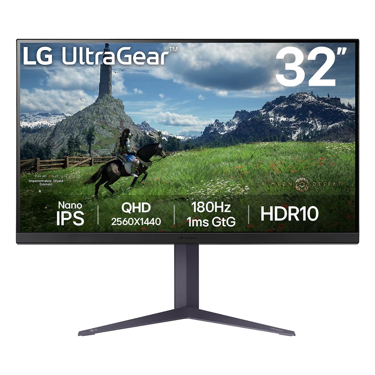 LG UltraGear G8 Gaming Monitor 27G850A – 4K UHD Nano IPS 27 inch, Dual-Mode 240Hz / 480Hz, 1ms (GtG), AMD FreeSync Premium Pro, DisplayHDR 600, DP 2.1, HDMI 2.1, Black