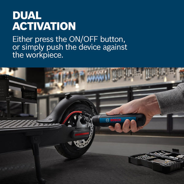 Bosch Professional Screwdriver Bosch GO 3 (incl. 8pcs bit Set, bit Holder, USB-C Cable, Mini Case)