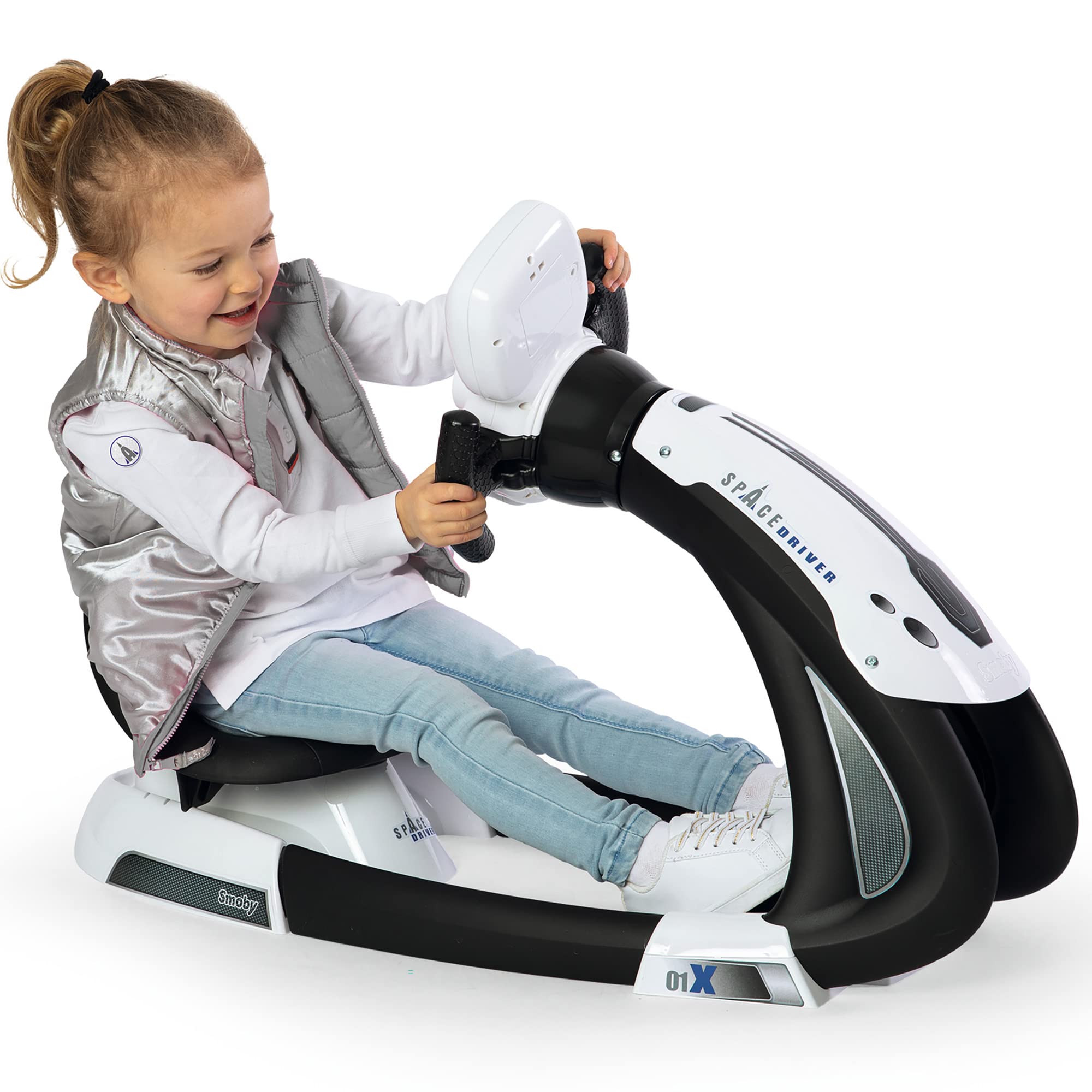 Smoby 370217 Driving Simulator, Black