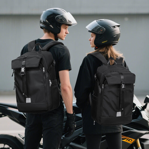 HYC00 Motorcycle Backpacks for Men Women Waterproof Motorbike Helmet Bag,Motorcycle Accessories,Motorcycle Helmet Backpack,Laptop Rucksack Travel Backpacks School Bags Hiking Treeking Rucksack Daypack