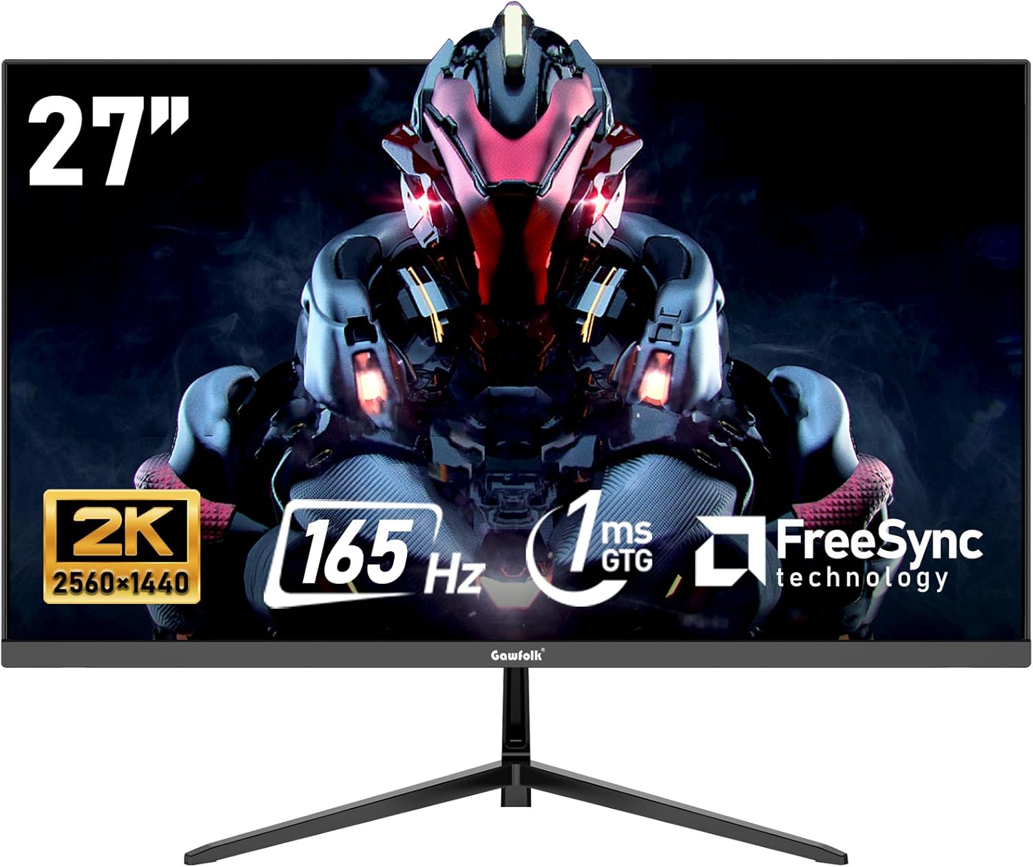 Gawfolk 34 Inch Ultrawide Curved 144Hz Gaming Computer Monitor 1500R PC Screen 21:9 UWQHD (3440x1440),Adaptive Sync,178° Viewing Angle,Display Port、HDMI 2.0, VESA75x75MM-Black