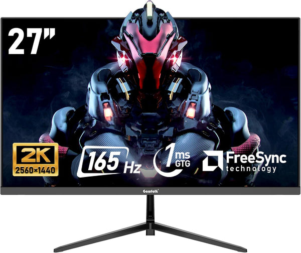 Gawfolk 34 Inch Ultrawide Curved 144Hz Gaming Computer Monitor 1500R PC Screen 21:9 UWQHD (3440x1440),Adaptive Sync,178° Viewing Angle,Display Port、HDMI 2.0, VESA75x75MM-Black
