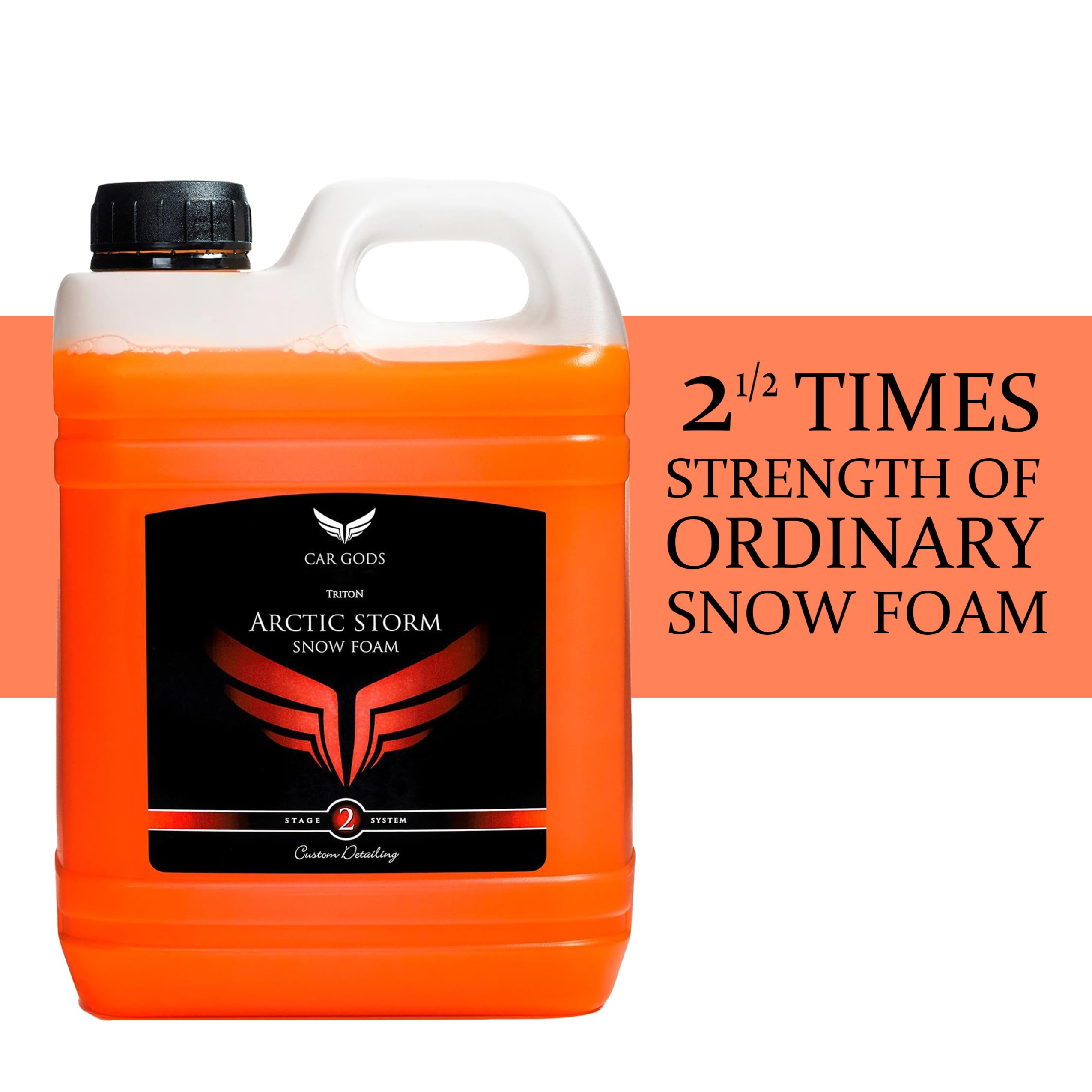Car Gods Snow Foam Cannon/Lance - High Density Foaming Capabilities - Holds Up To 1L Of Concentrate