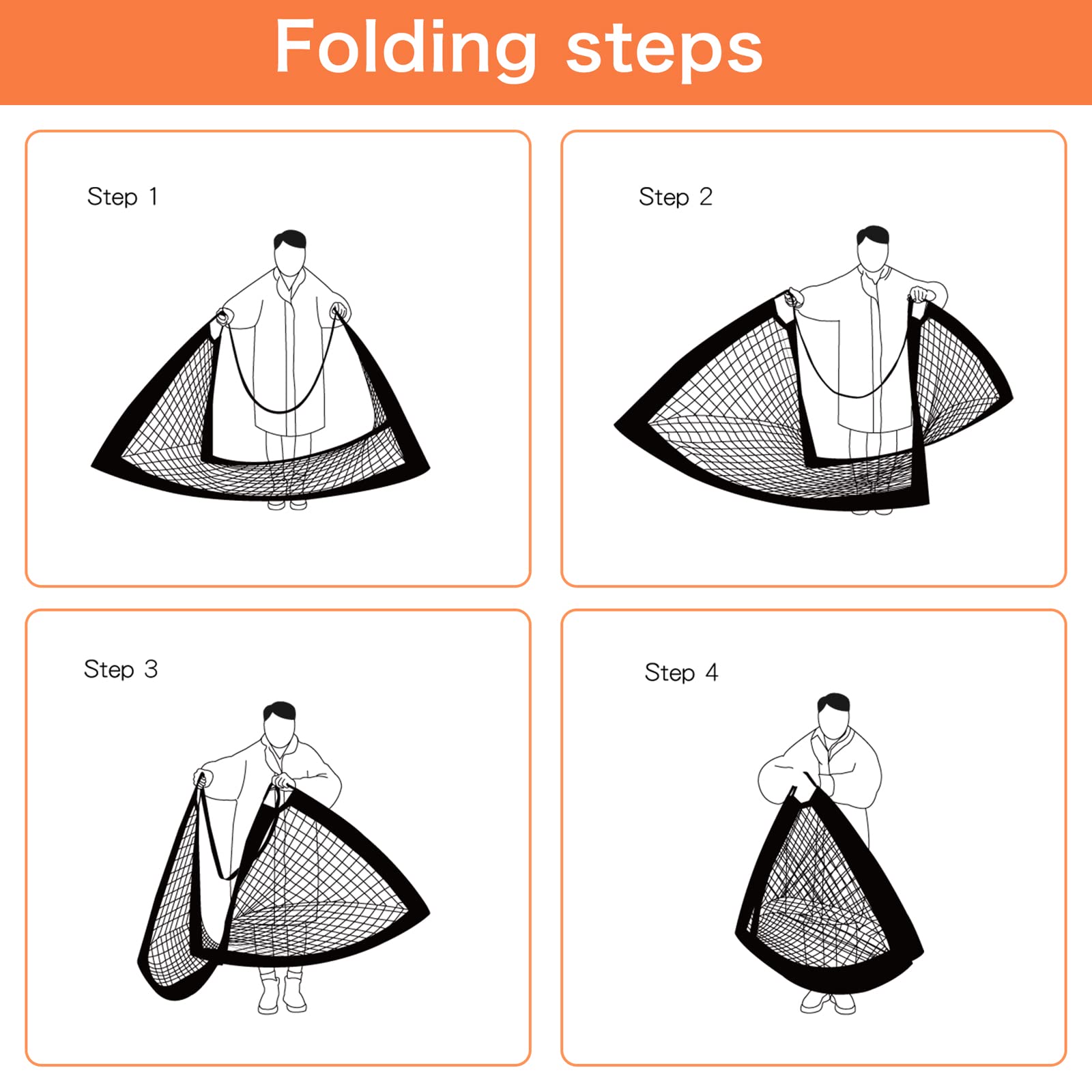 Display4top Set of 2 Football Goal with Carry Bag, Footballs Net for Kids Teens, Foldable Pop-up Goals Indoor Outdoor Sport Training for Garden, Park,