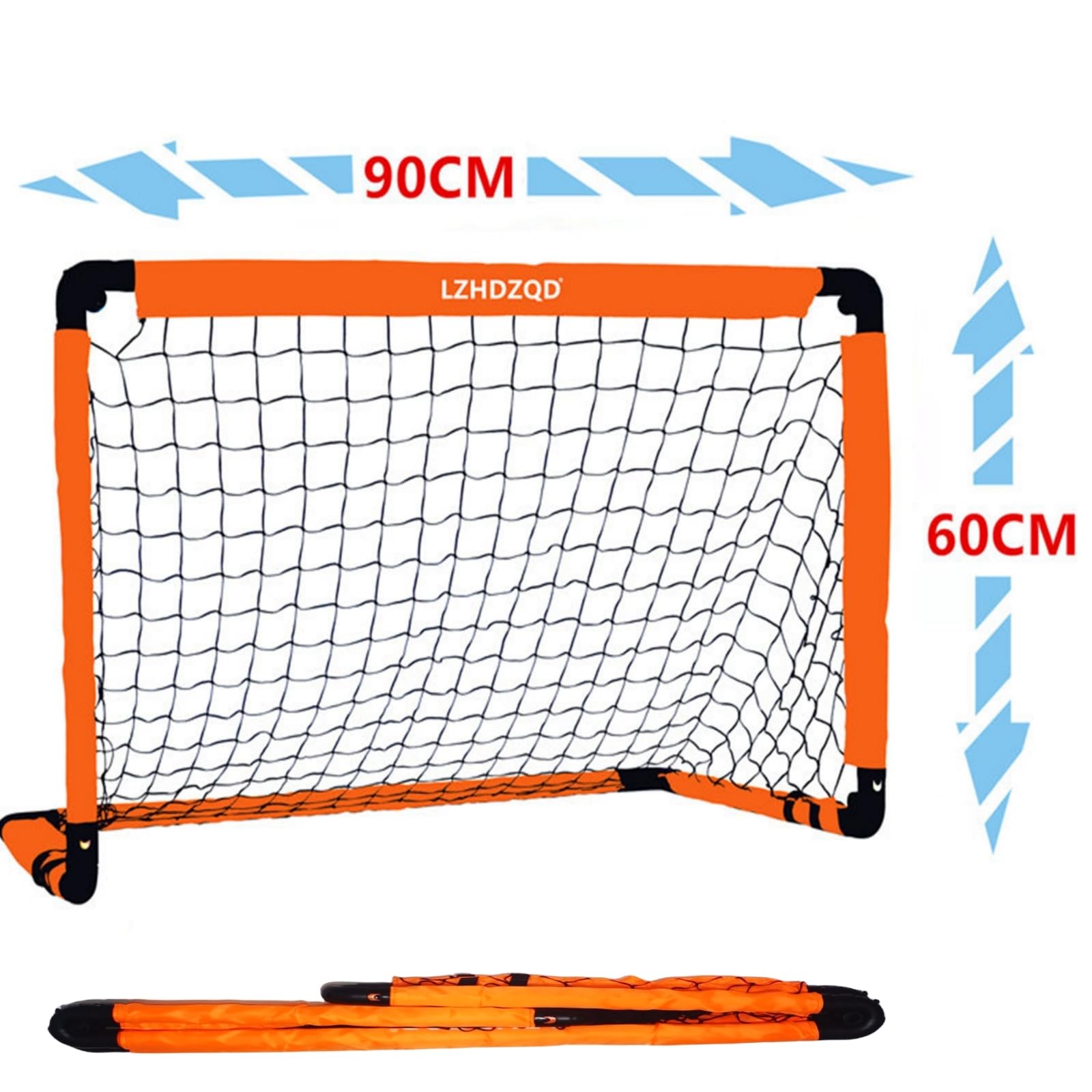 LZHDZQD Football Goal, Football Goals for Kids, Fold Up Football Goal 3FT x 2FT, Kids Football Goals for the Garden/Indoor/Outdoors, Football Gifts