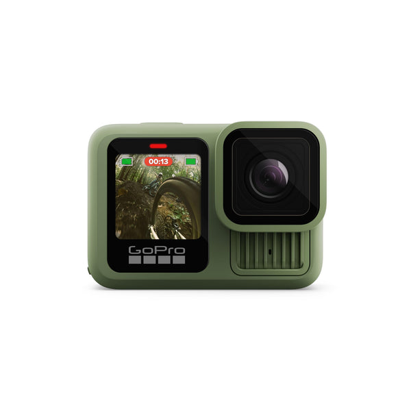 GoPro HERO13 Black in Forest Green (Limited Edition Color) - Waterproof Action Camera with 5.3K60 Video, 27MP Photo + Compatability with HB-Series Lenses
