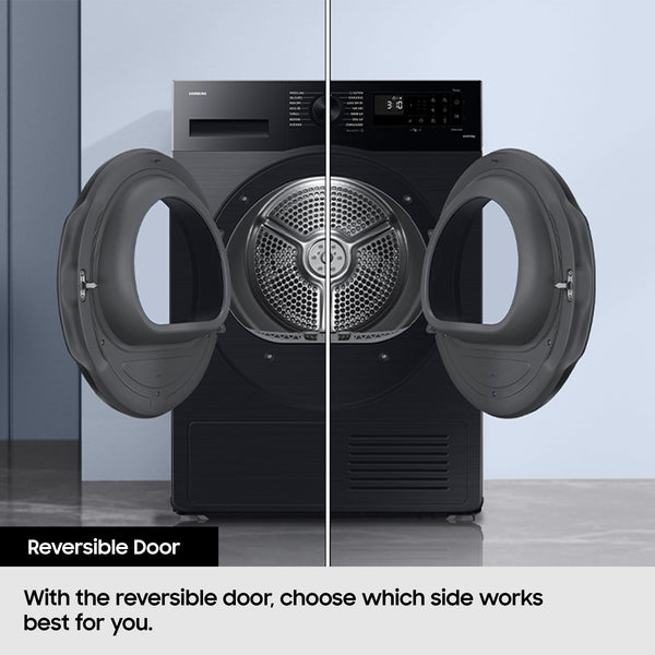 Samsung Series 6 AI Energy Washing Machine, 9kg, 1400rpm, White, WW90DG6U25LEU1