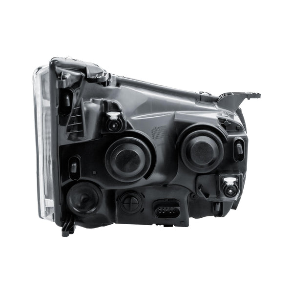 Replacement Passenger Left Side N/S Headlight Head Lamp Chrome Strip Electric Adjustment for Ford Transit MK8 2014-2025