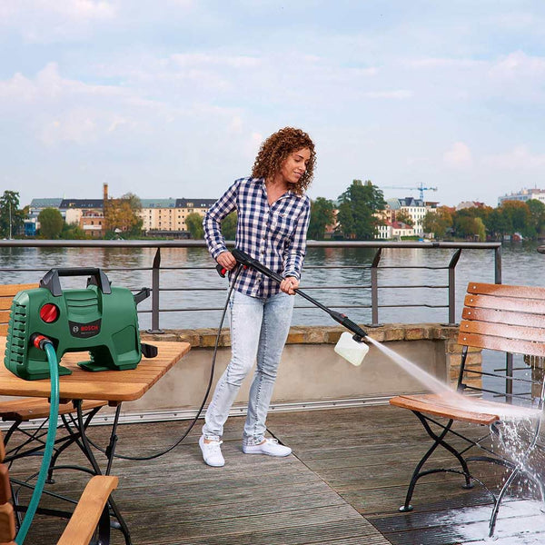 Bosch EasyAquatak 110 High Pressure Washer, Green, 37.5 cm*40.0 cm*20.0 cm