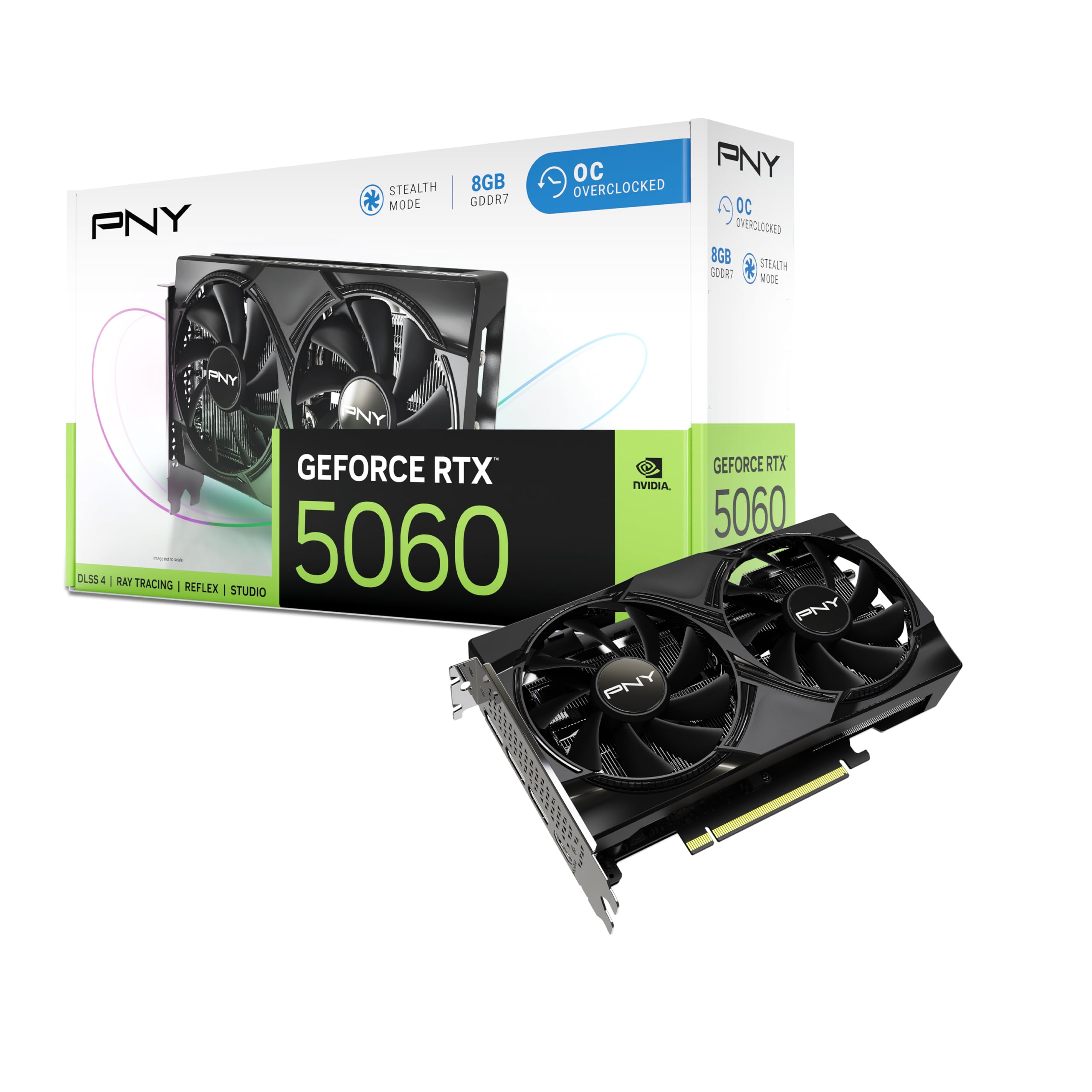 PNY GEFORCE RTX™ 5060 Ti 8GB ARGB Overclocked Triple Fan DLSS 4
