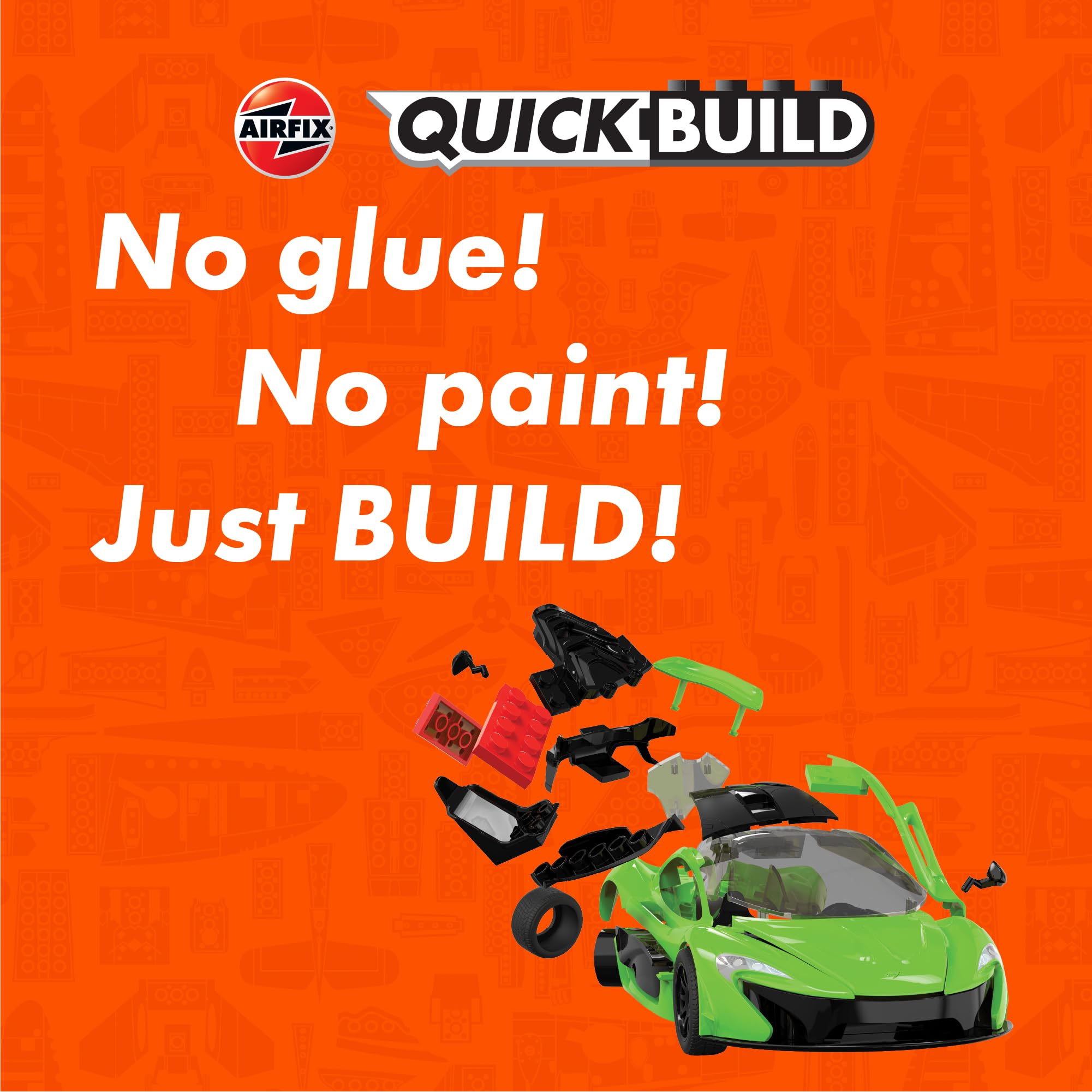 Airfix QUICKBUILD Lamborghini Aventador - Yellow