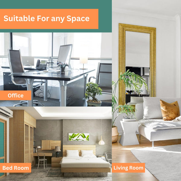 AMOS 1500W Electric Oil Filled Radiator Heater 7-Fin Portable Thermostat Heating Appliance with 3 Heat Settings, Safety Shut Off, and Power Indicator Light