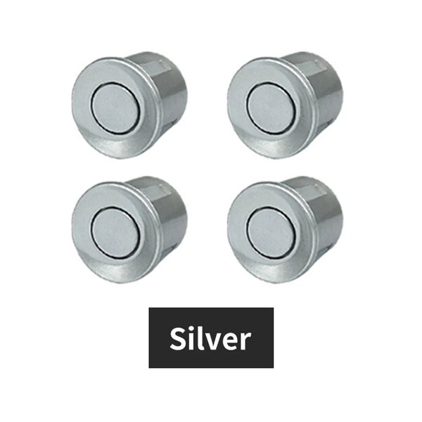 4PCS 22mm Ultrasonic Parking Sensors Reverse Backup Radar System Choose From Red, Black, White, Silver, Gray, Gold, and More!