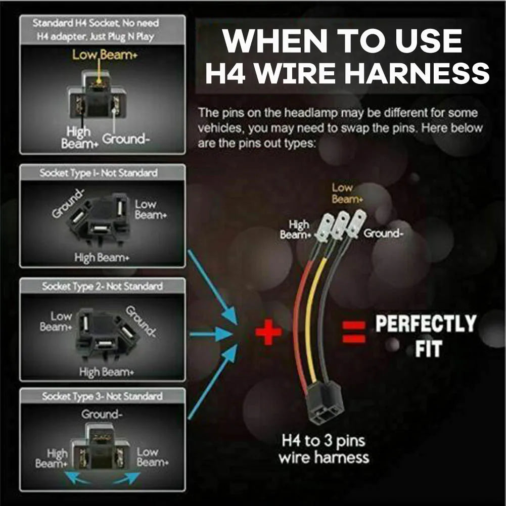 5X7" 7x6 Inch Rectangle LED Headlight DRL Brightest For Toyota Pickup Truck Toyota Pickup MR2 Celica Supra Nissan 240SX