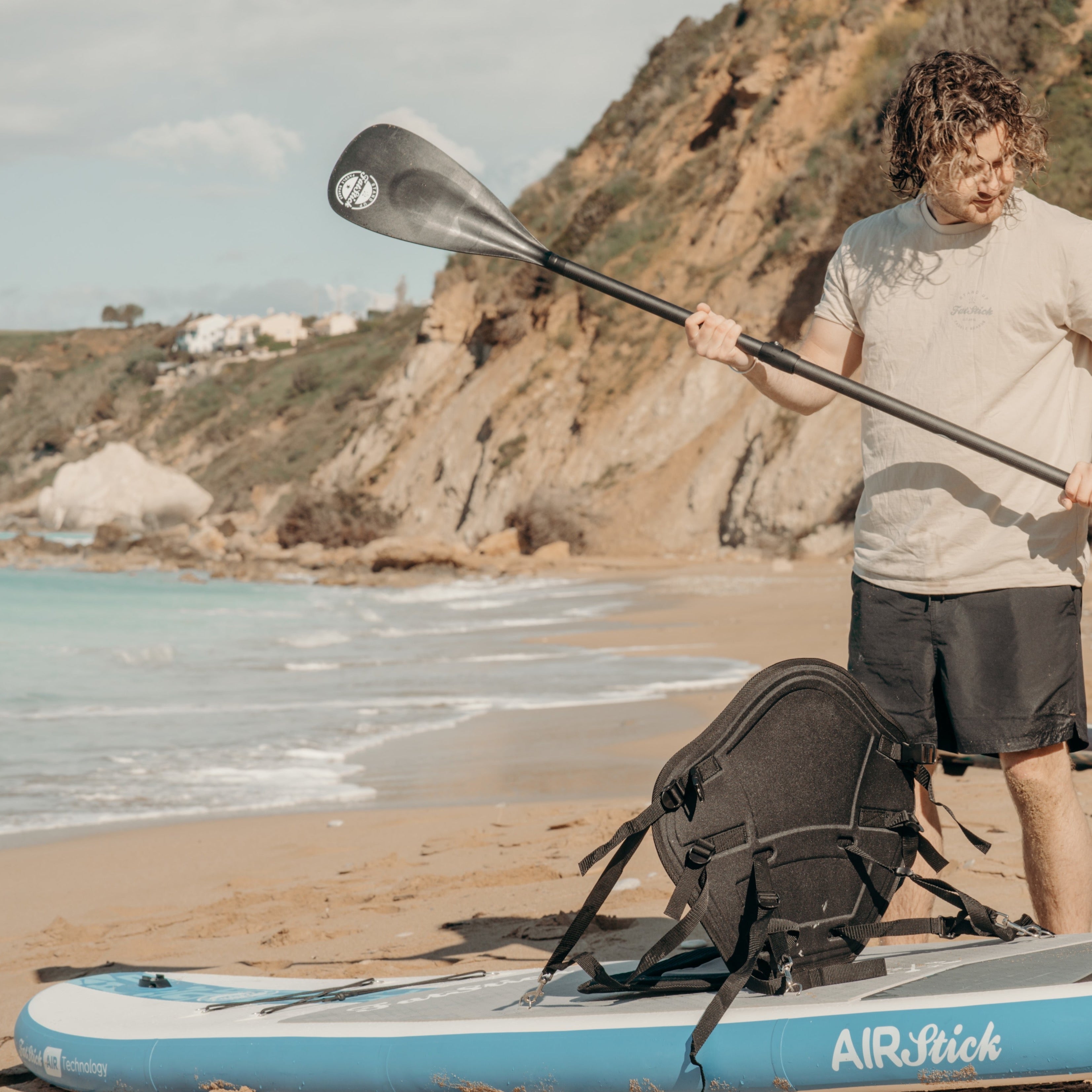 AirStick 10'6 Inflatable Stand Up Paddle Board SUP | With Seat