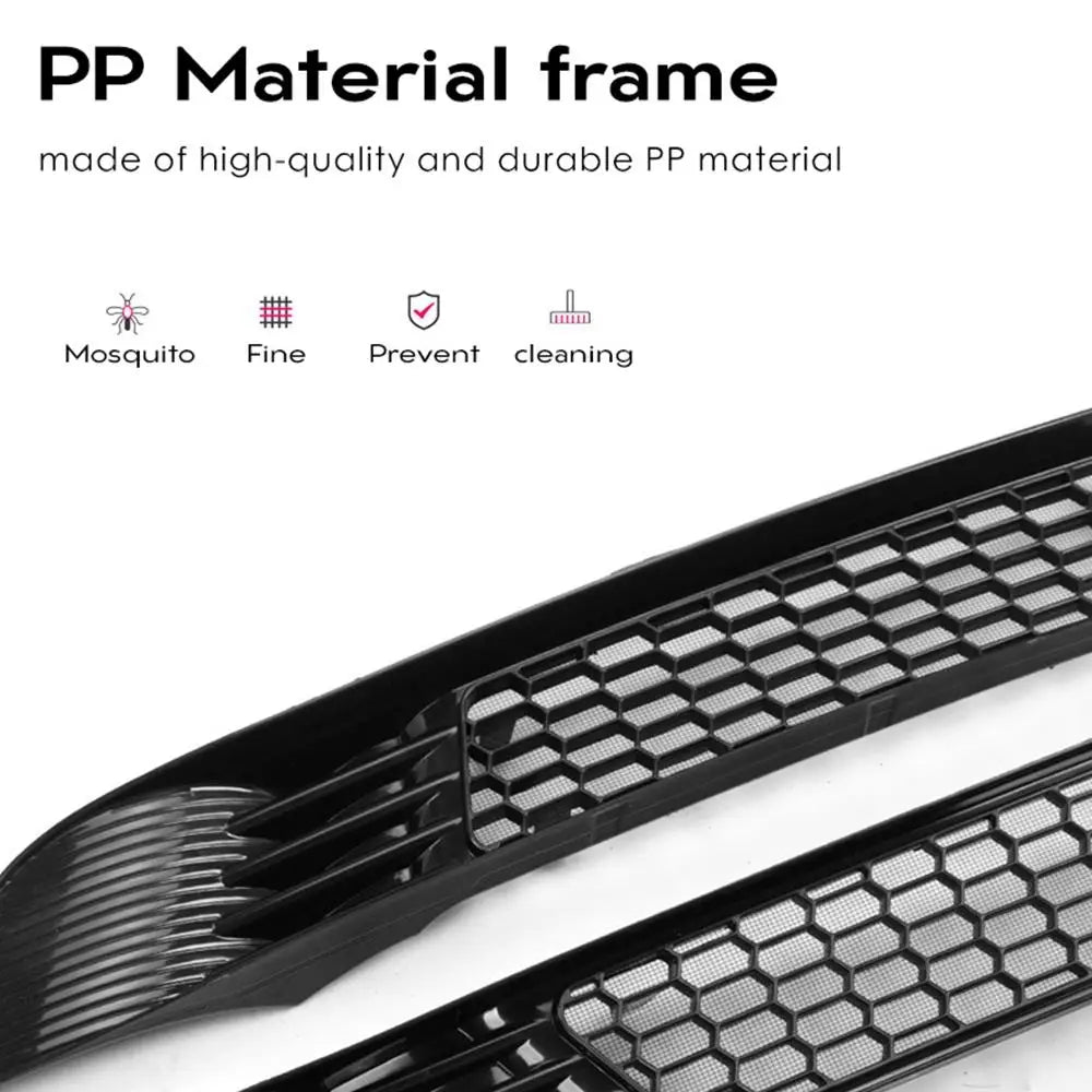 For Tesla Model Y 2020-2024 Car Lower Bumper Anti Insect Net Anti Dust Proof Inner Vent Grille Cover Insect-proof Front Cover