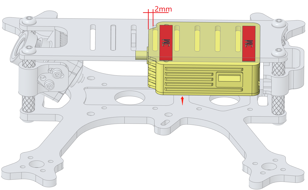 HolyBro Kopis Mini 3" FPV Quadcopter Frame