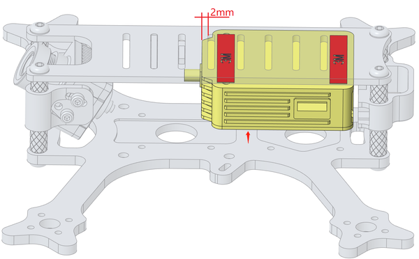 HolyBro Kopis Mini 3" FPV Quadcopter Frame