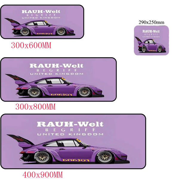 Anime Japan sports car jdm RWB 911 964 933 Mousepad Boy Pad Natural Rubber mousepad Desk Mat Size for Gameing World of tanks C