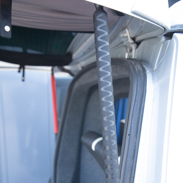 For VW T6 Tailgate Elevation Roof Gas Struts Styling Covers (Cross Pattern)