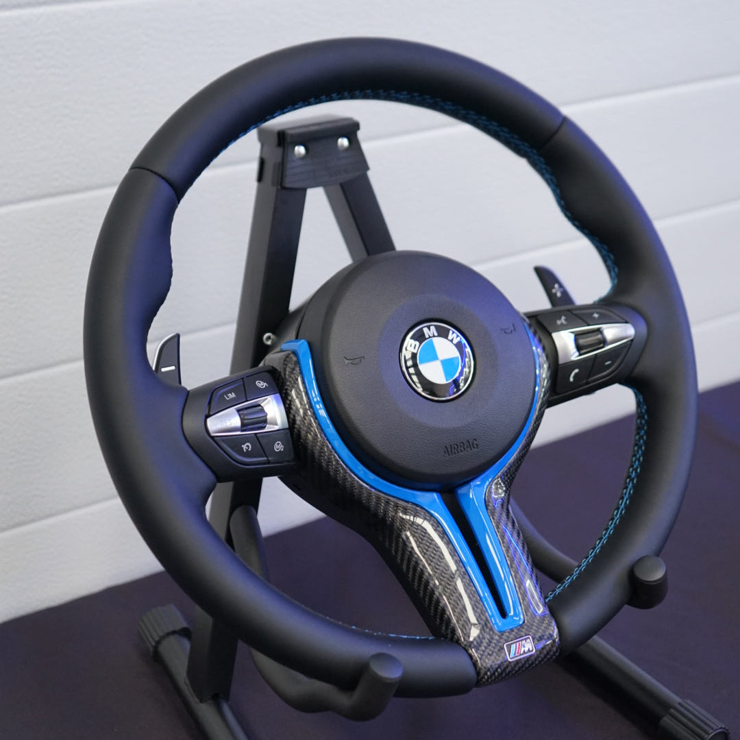 BMW 1, 2, 3, 4, 5 Series Custom Steering Wheel (IN STOCK - SWBMWF10)
