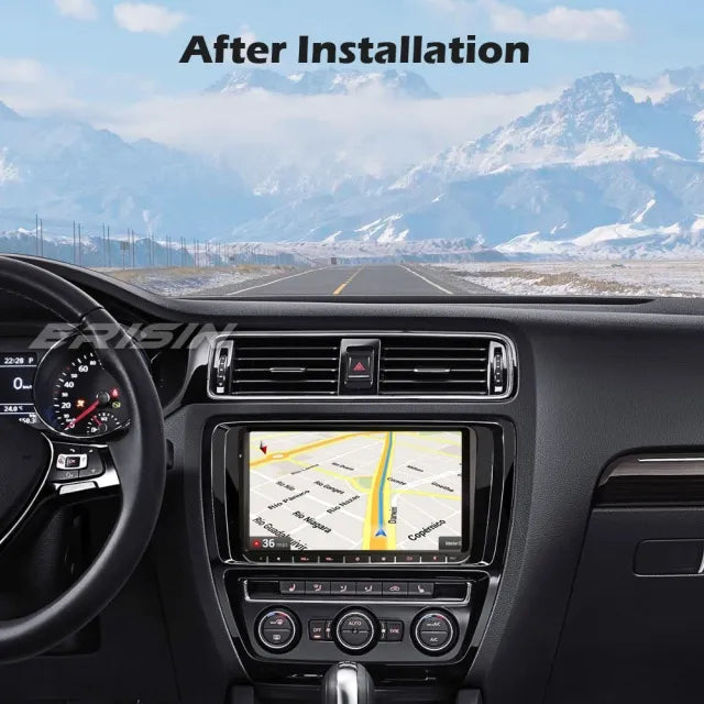 ES8128V 9" DSP Android 10.0 Touch Screen Headunit Car Stereo For VW / SEAT / SKODA - Passat CC Golf Caddy Touran Amarok T5 Polo EOS Jetta DAB+ 4G WiFi CarPlay