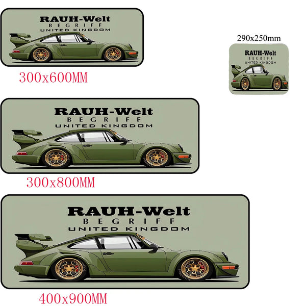 Anime Japan sports car jdm RWB 911 964 933 Mousepad Boy Pad Natural Rubber mousepad Desk Mat Size for Gameing World of tanks C