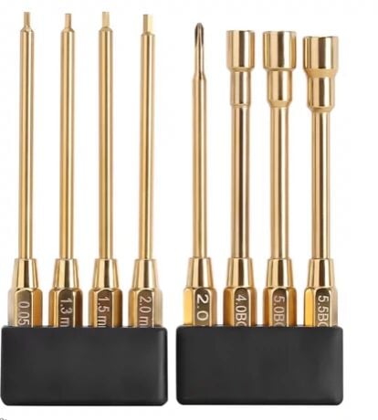 8-in-1 Screwdriver Kit - Hex Driver | Hex Nut Driver | Phillips Screwdriver