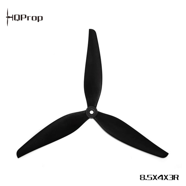 HQ MacroQuad Prop 8.5X4X3 (1CW+CCW) Black-Glass Fiber Reinforced Nylon