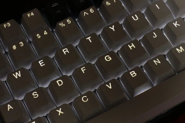 Tai-Hao PBT Backlit 114 keys Double Shot Keycaps - Red Alarm