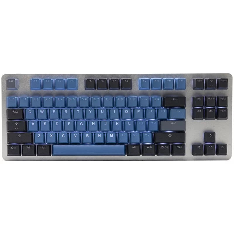 Tai-Hao PBT Backlit 132 Keys + UK ISO 8 KEYS - The Deep Forest Blue