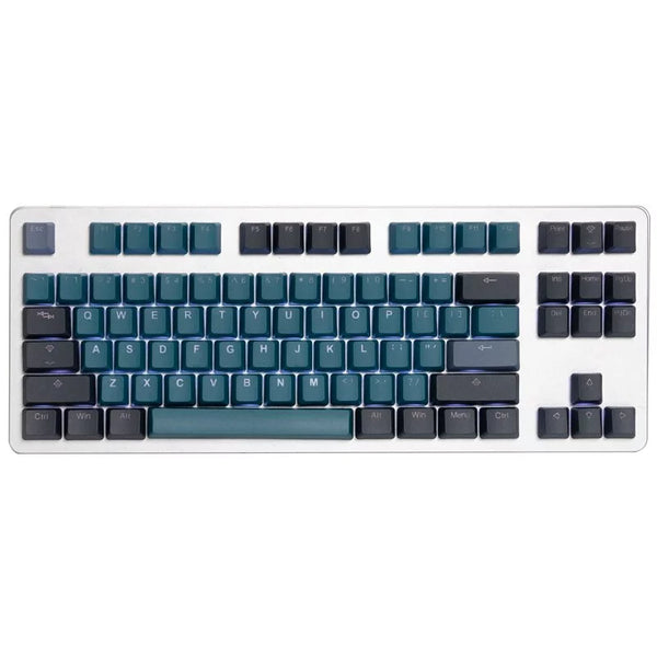 Tai-Hao PBT Backlit 132 Keys+UK ISO 8 Keys - Forest Deep Green