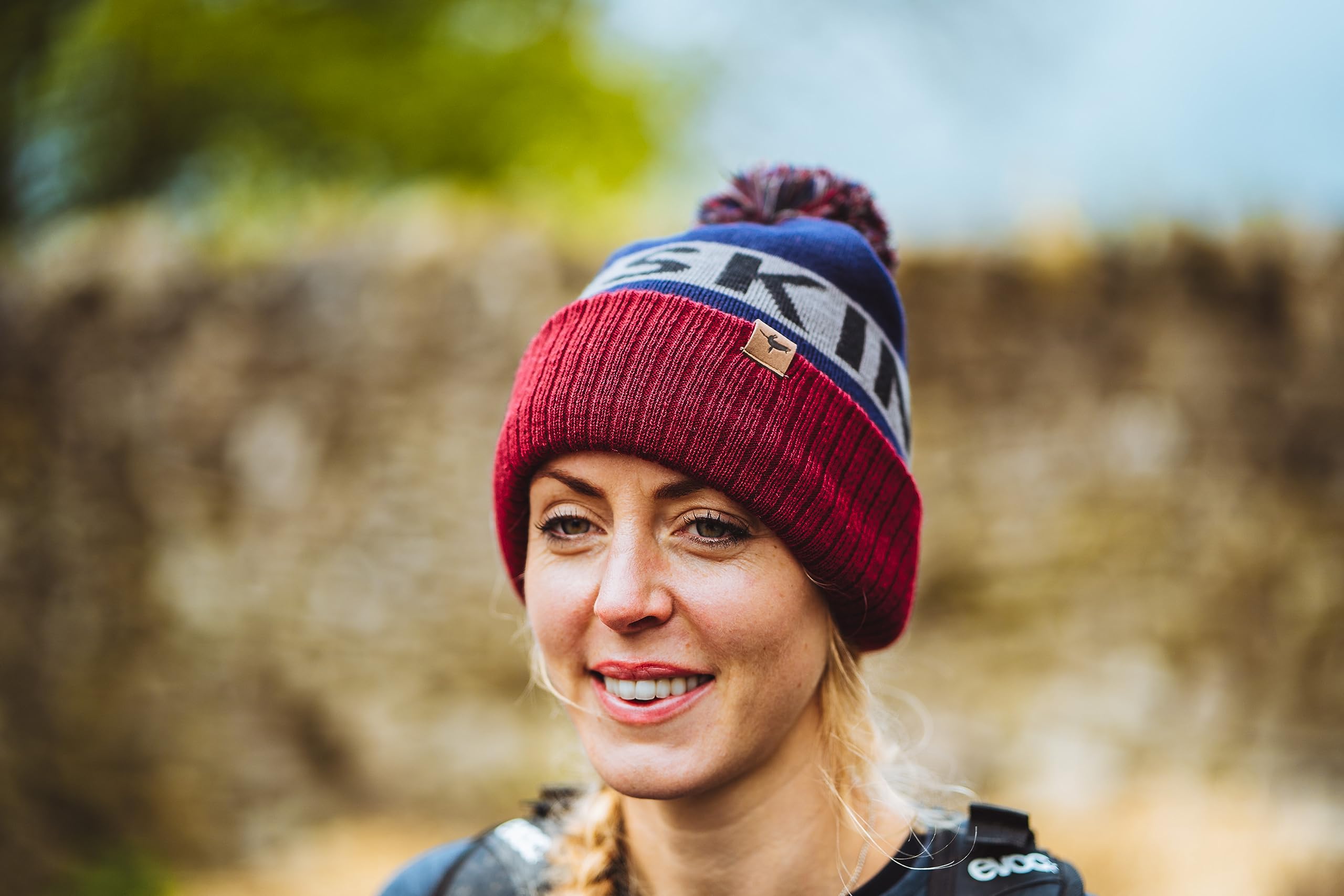 SEALSKINZ | Foulden | Water Repellent Cold Weather Unisex Bobble Beanie Hat | Lightweight & Breathable