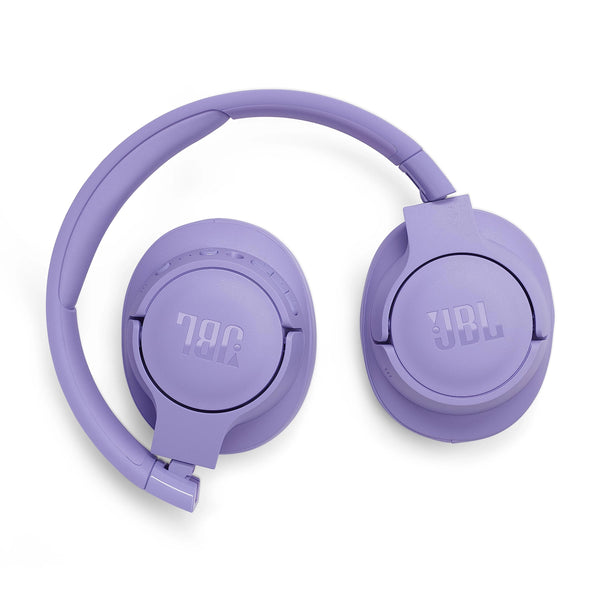 JBL Tune 770 NC Wireless Over-Ear Bluetooth Headphones with Adaptive Noise-Cancelling Technology and 70-Hour Battery Life, Blue