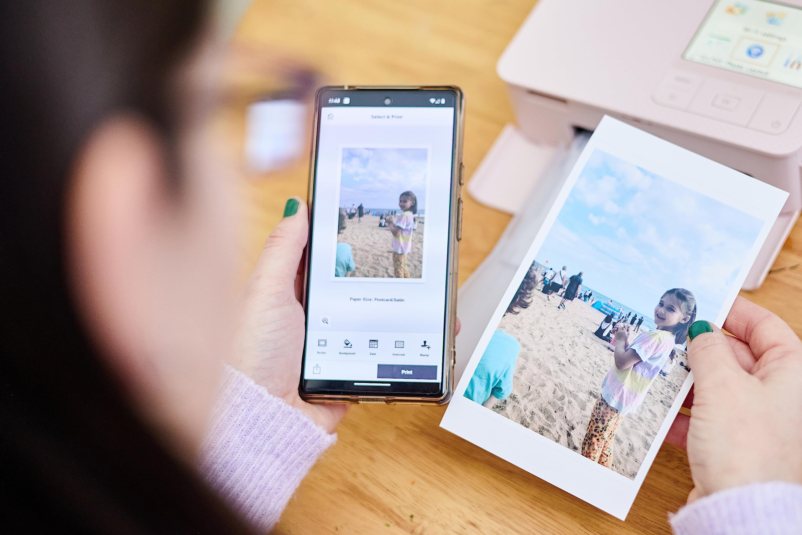 Canon SELPHY CP1500 Compact Photo Printer – Wireless Printing, Long-Lasting Prints, USB-C & SD Card Connectivity – Ideal for Scrapbooks & Photo Albums, White GB