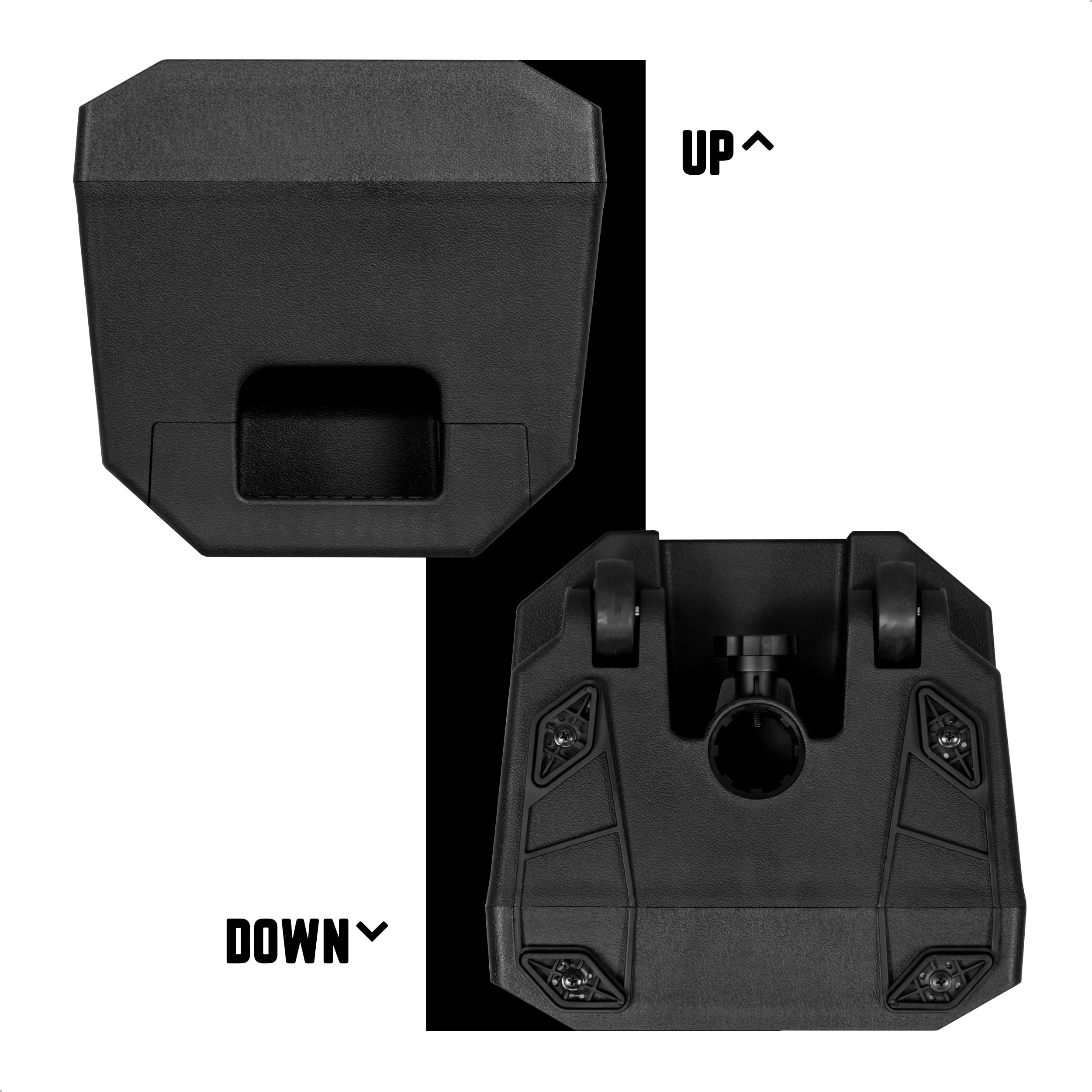 Ibiza - XTK8A-MKII- Active 8"/20cm SONO Speaker- 25mm Compression Tweeter- Bass Reflex System- USB, SD, Bluetooth- TWS- Handle and Wheels- NEW VERSION- Black- Parties, events,clubs,conferences,karaoke