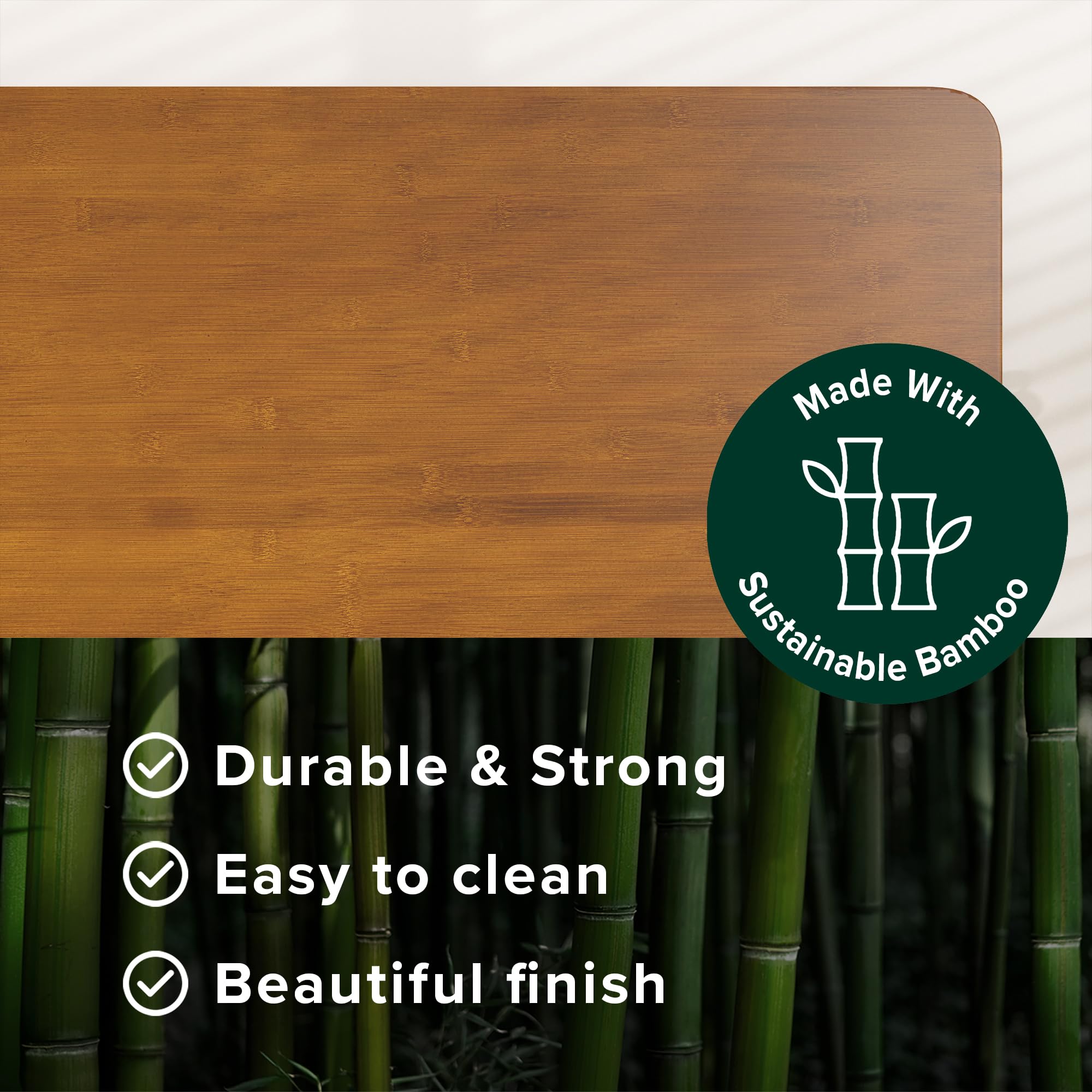 Zinus Olivia Single Bed frame - Bed 90x190 cm - 36 cm Height - Metal and Wood Platform Bed frame - Natural Brown and Black