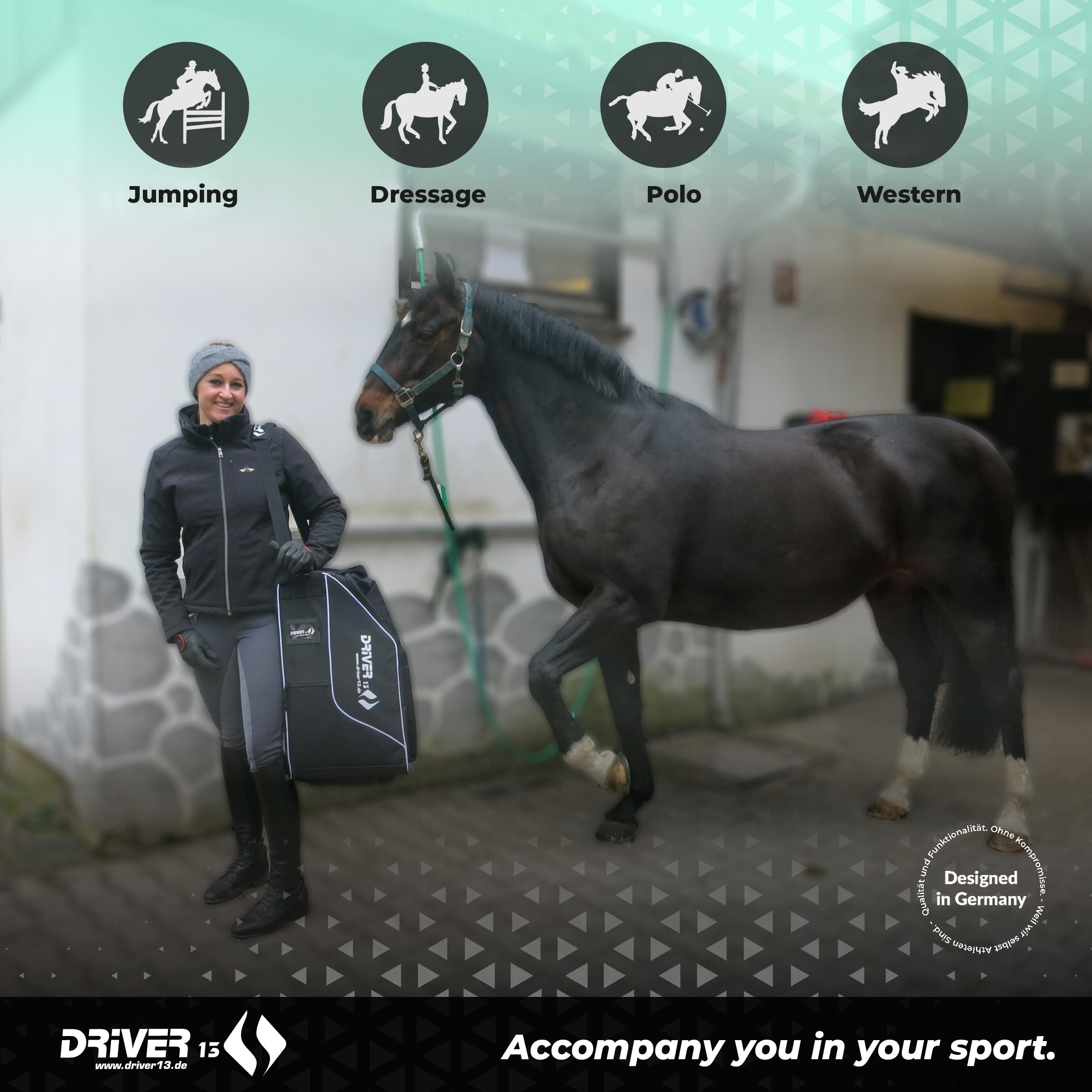 Driver13 ? Riding Boots Bag Deluxe