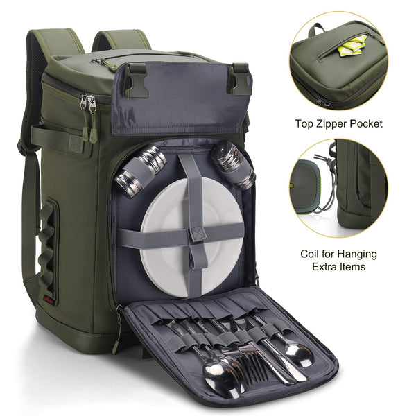 Upeelife Insulated Backpack Cooler Picnic Backpack, Cool Bag Rucksack Cooler Backpack