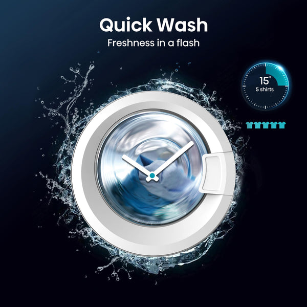 Hisense 3 Series WFQA9014EVJM Freestanding 9 KG Front Load Washing Durable Inverter Machine Steam Wash Quick Wash 15 Washing Programs 1400 RPM White- Energy Rating A